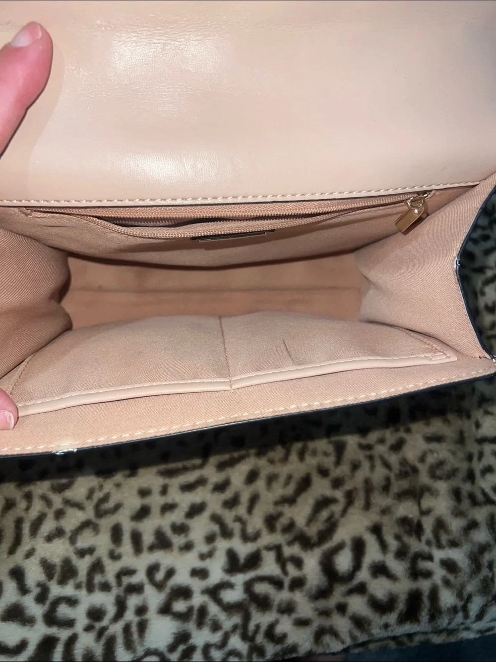 ALDO Quilted Blush Pink Chain-Strap Crossbody Bag
